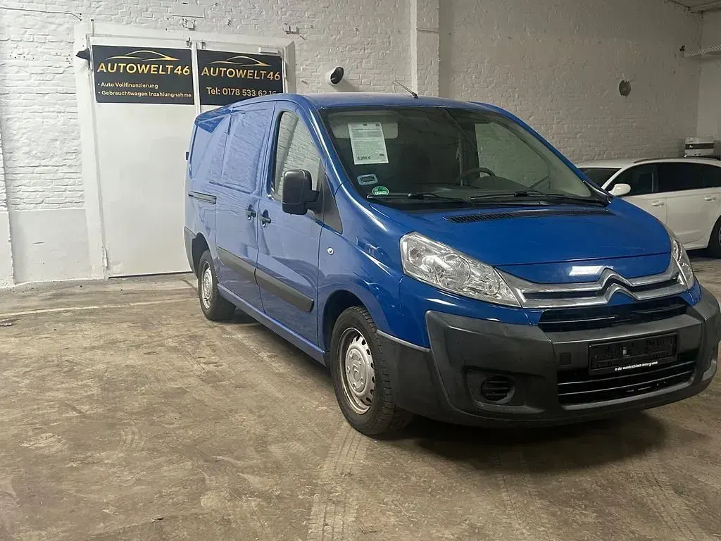 Gebraucht Citroën Jumpy 128 PS (94 kW) 2014 Blau Van / Kleinbus