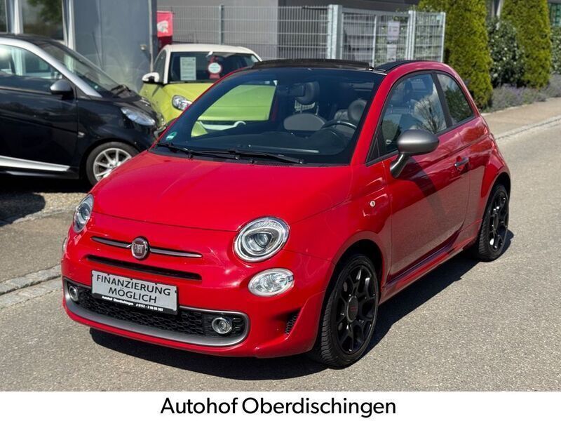Rot Gebraucht 2016 Fiat 500C Sport Cabrio | 7.988 € (Fairer Preis) - Bild 1/4