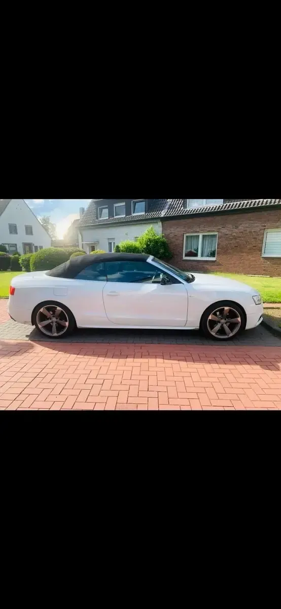 Gebraucht Audi A5 Cabriolet Design 177 PS (130 kW) 2013 Weiß Cabrio