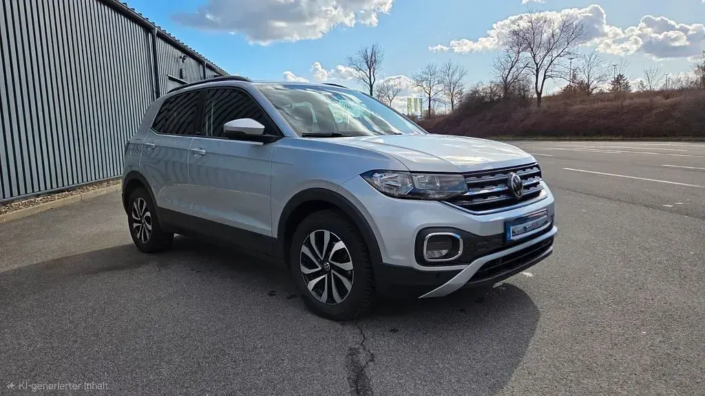 Gebraucht VW T-Cross Active 95 PS (69 kW) 2022 Silber SUV