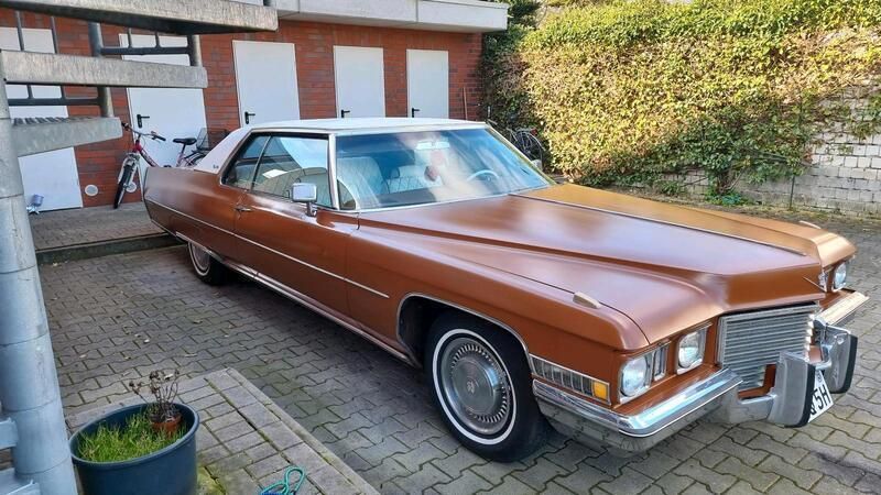 Braun Gebraucht 1972 Cadillac Coupé DeVille Coupé | 25.000 € - Bild 1/4
