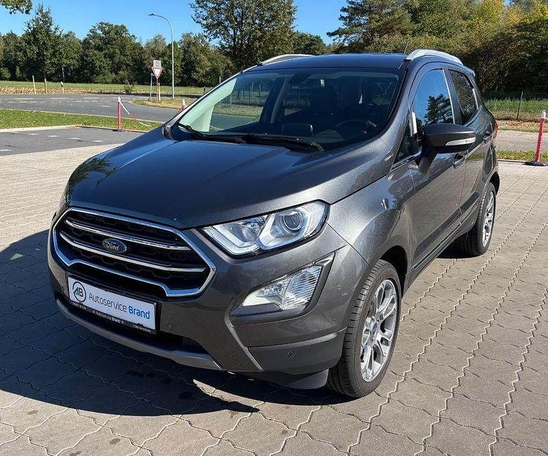 Grau Gebraucht 2018 Ford Ecosport Titanium SUV | 12.100 € (Fairer Preis) - Bild 1/4