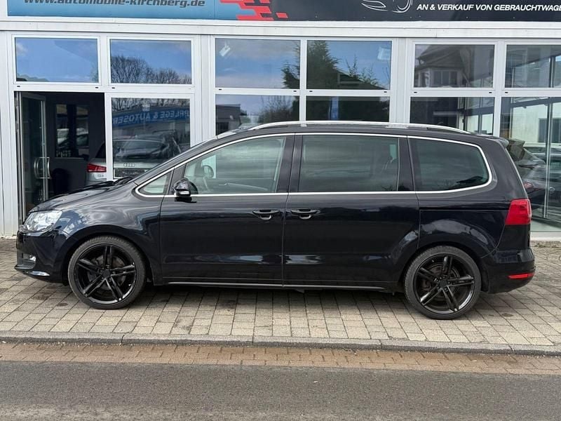 Gebraucht VW Sharan Comfortline 200 PS (147 kW) 2011 Schwarz Van / Kleinbus