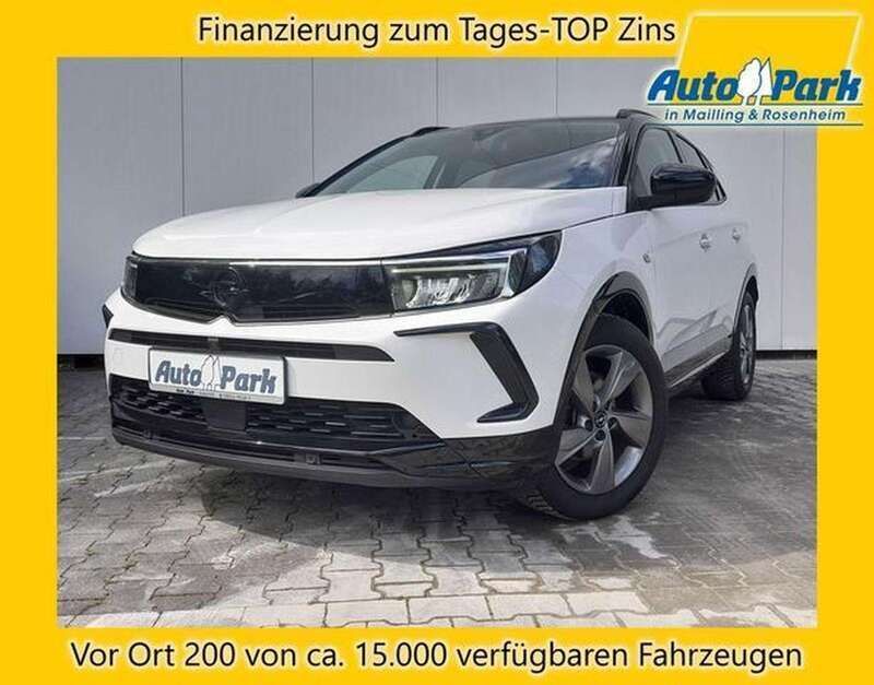 Weiß / dach schwarz Gebraucht 2023 Opel Grandland X GS Line SUV | 22.777 € (Guter Preis) - Bild 1/3