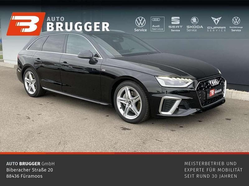 Schwarz Gebraucht 2023 Audi A4 S-Line Kombi | 39.880 € (Etwas zu teuer) - Bild 1/4