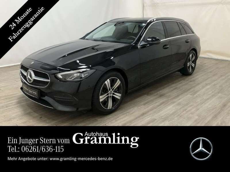Schwarz Gebraucht 2024 Mercedes C220 Avantgarde Kombi | 38.279 € (Guter Preis) - Bild 1/4