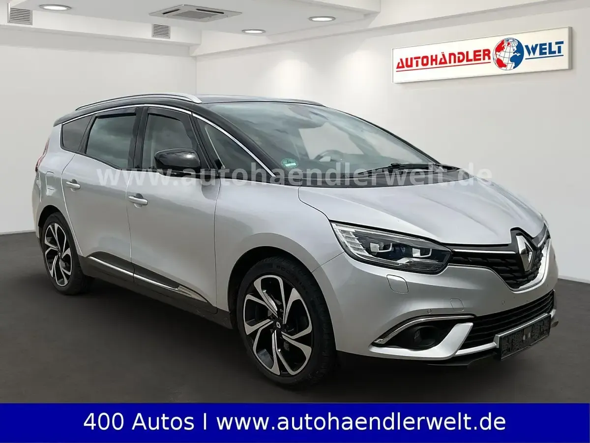 Gebraucht Renault Grand Scénic IV Intens 132 PS (97 kW) 2017 Silber Van / Kleinbus