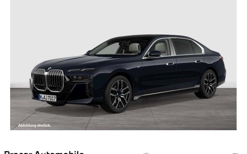 Schwarz Gebraucht 2023 BMW 740 Sport Line Limousine | 95.850 € (Teuer) - Bild 1/4