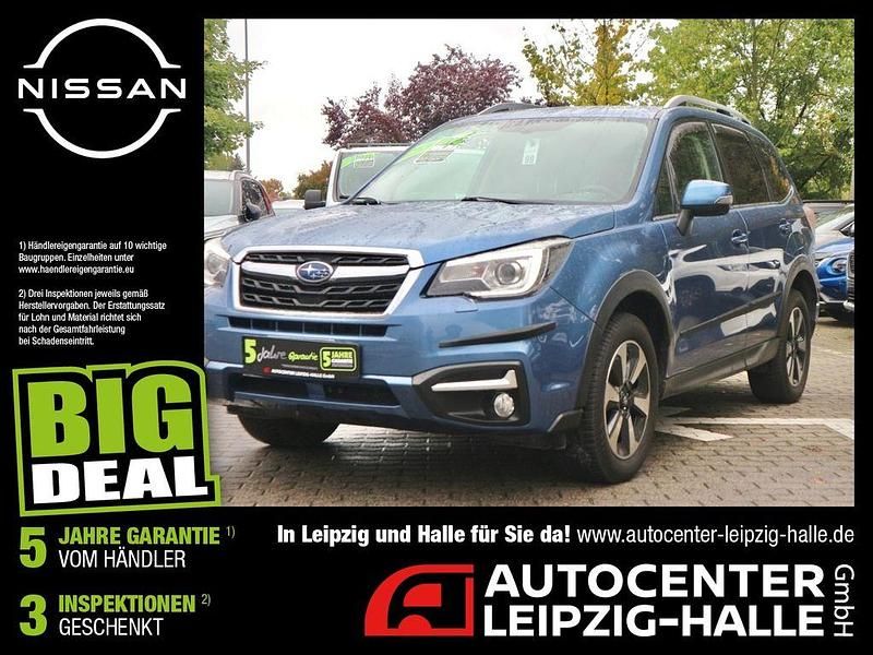 Quartz blue (p) Gebraucht 2017 Subaru Forester Exclusive+ SUV | 21.490 € (Guter Preis) - Bild 1/4