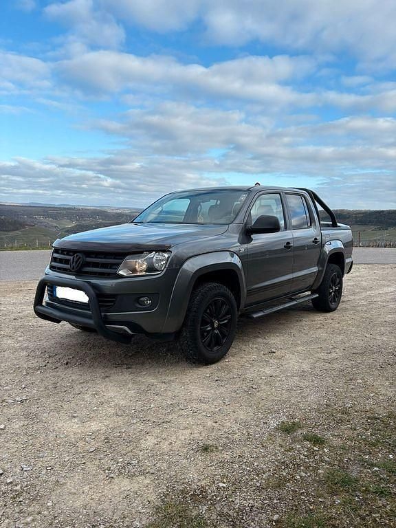 Grau Gebraucht 2014 VW Amarok Dark Label Abholung | 15.900 € (Teuer) - Bild 1/4