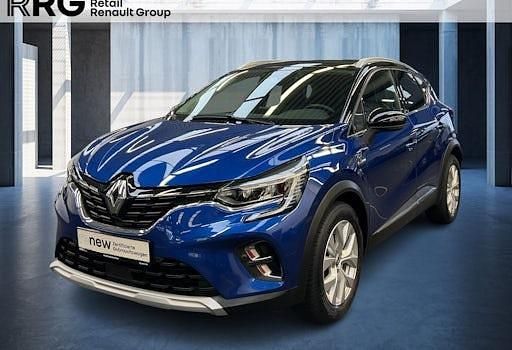 Gebraucht Renault Captur Intens 91 PS (66 kW) 2021 Blue rqh + black gne (blau) SUV