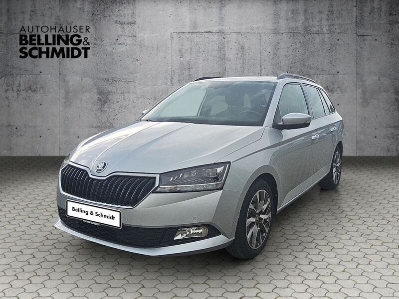 Brillantsilber (metallic) Gebraucht 2022 Skoda Fabia Clever Kombi | 15.990 € (Fairer Preis) - Bild 1/4