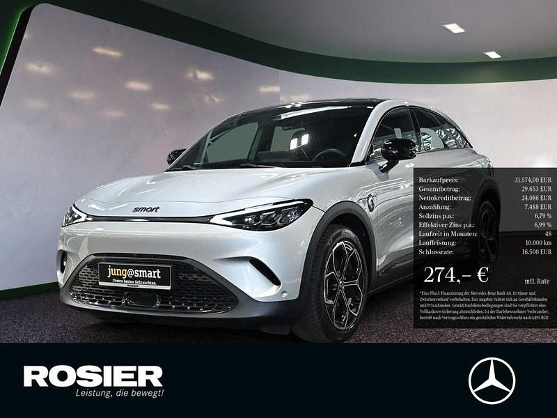 Silber / cyber silver Gebraucht 2024 Smart #3 Pro+ SUV | 31.574 € (Guter Preis) - Bild 1/3