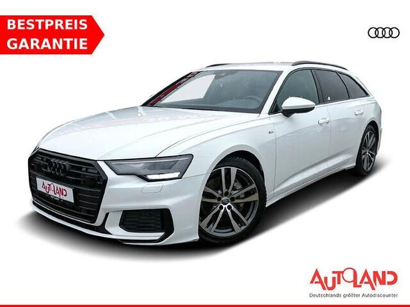 Weiss Gebraucht 2020 Audi A6 S-Line Kombi | 39.950 € (Teuer) - Bild 1/4