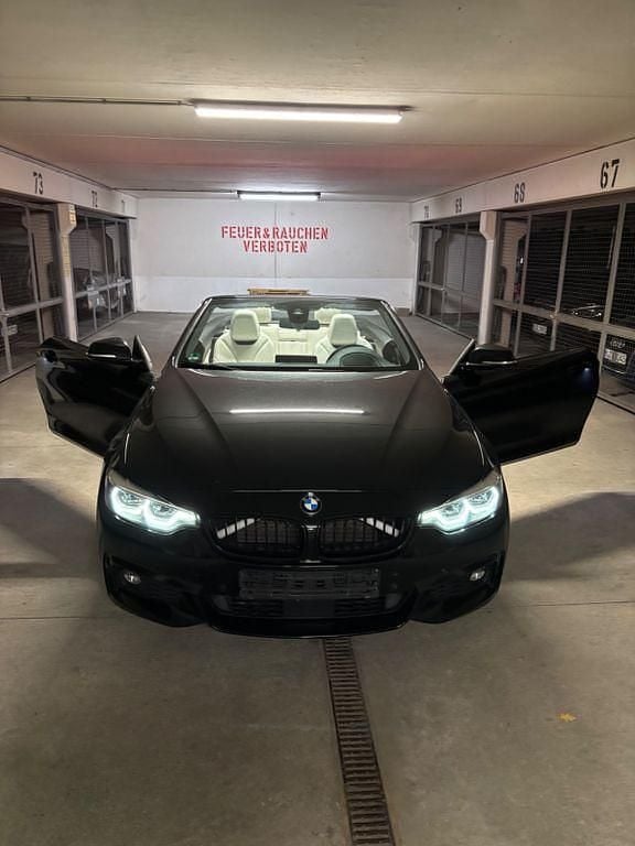 Schwarz Gebraucht 2017 BMW 440 M Sport Cabrio | 24.000 € (Superpreis) - Bild 1/4