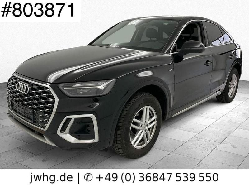 Mythosschwarz Gebraucht 2023 Audi Q5 Sportback S-Line SUV | 36.890 € (Superpreis) - Bild 1/4