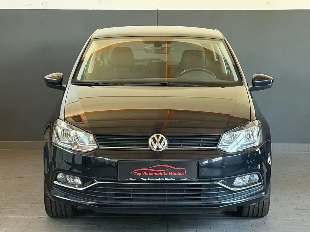 Gebraucht VW Polo Highline 90 PS (66 kW) 2015 Schwarz Kleinwagen