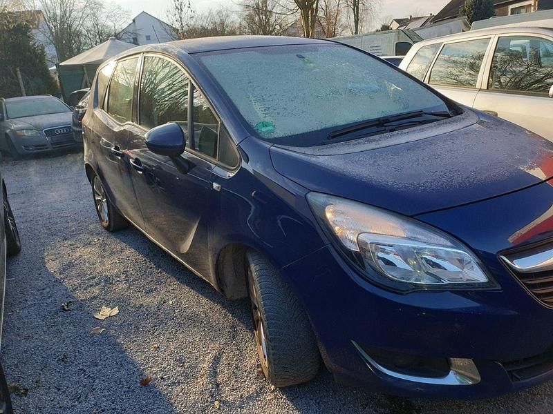 Gebraucht Opel Meriva Edition 110 PS (80 kW) 2014 Blau Van / Kleinbus