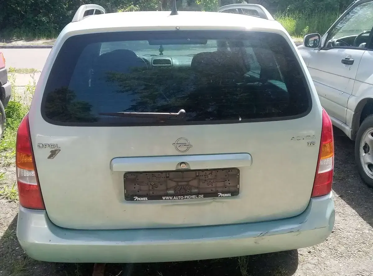 Gebraucht Opel Astra 101 PS (74 kW) 2002 Grün Kombi