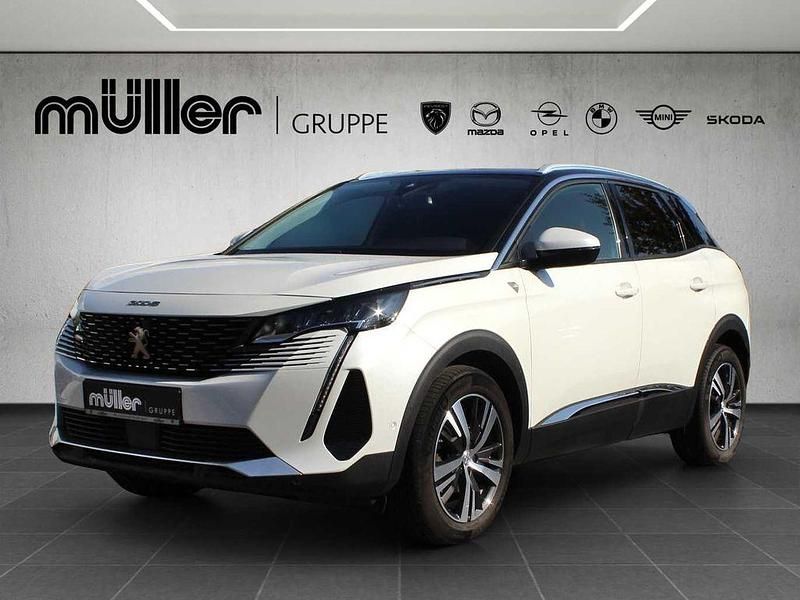 Weiß Gebraucht 2021 Peugeot 3008 SUV | 22.490 € (Fairer Preis) - Bild 1/4