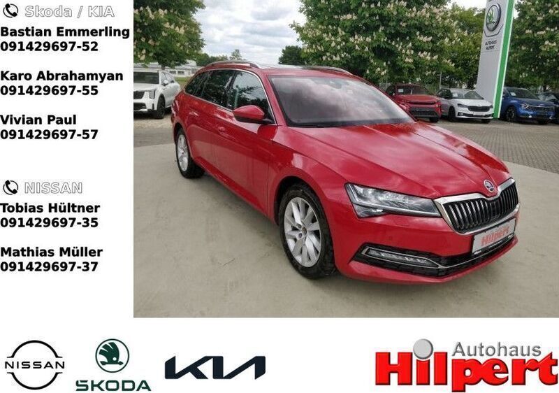 Rot Gebraucht 2020 Skoda Superb Style Kombi | 24.999 € (Etwas zu teuer) - Bild 1/4