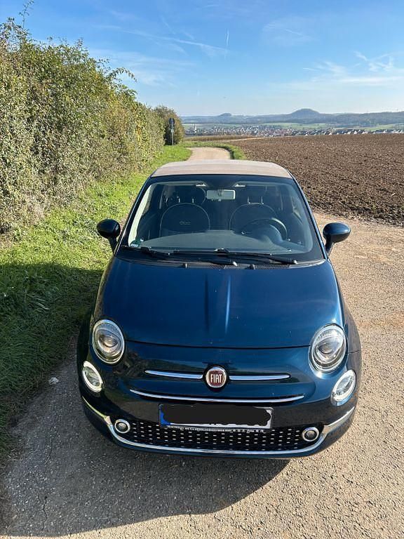 Gebraucht Fiat 500C Lounge 69 PS (50 kW) 2016 Blau Cabrio