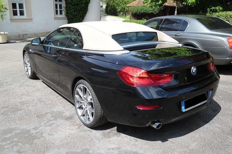 Gebraucht BMW 640 Cabriolet 313 PS (230 kW) 2013 Schwarz Cabrio