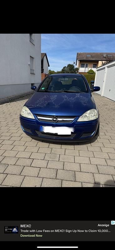 Blau Gebraucht 2004 Opel Corsa Kleinwagen | 1.100 € (Guter Preis) - Bild 1/4