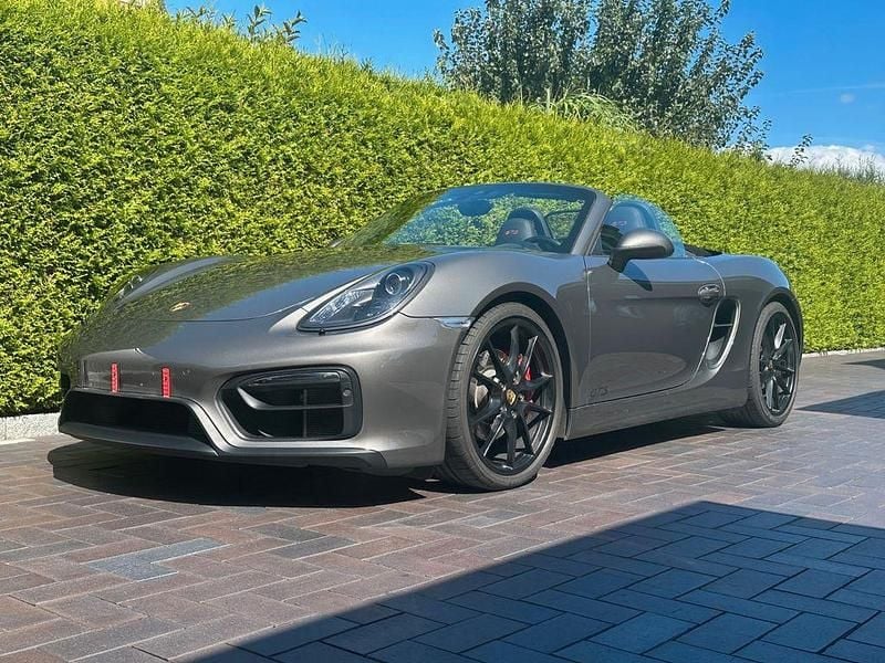 Grau Gebraucht 2015 Porsche Boxster GTS Cabrio | 74.999 € (Fairer Preis) - Bild 1/4