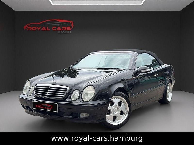 Schwarz Gebraucht 2000 Mercedes CLK230 Elegance Cabrio | 3.990 € (Teuer) - Bild 1/4