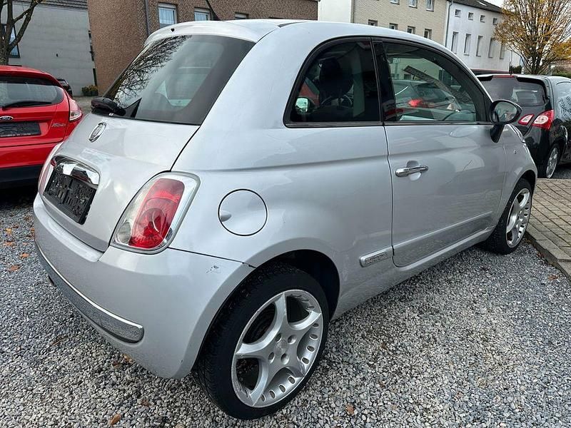 Gebraucht Fiat 500 Lounge 75 PS (55 kW) 2007 Silber Kleinwagen