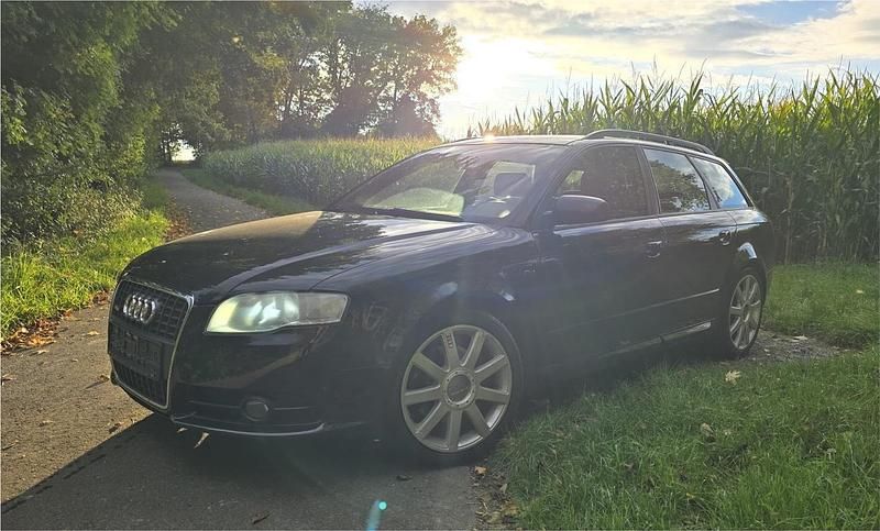 Schwarz Gebraucht 2008 Audi A4 S-line plus Kombi | 3.700 € (Guter Preis) - Bild 1/4