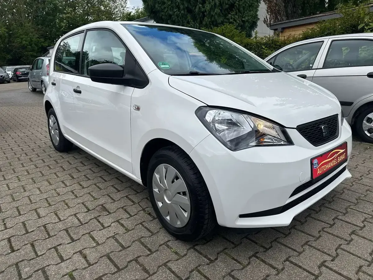Gebraucht Seat Mii Reference 60 PS (44 kW) 2015 "candy" weiss Kleinwagen
