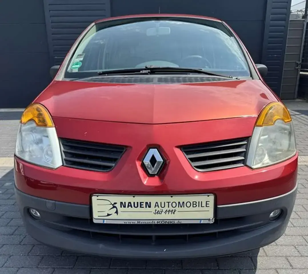 Gebraucht Renault Modus Authentique 75 PS (55 kW) 2005 Feuerrot Van / Kleinbus