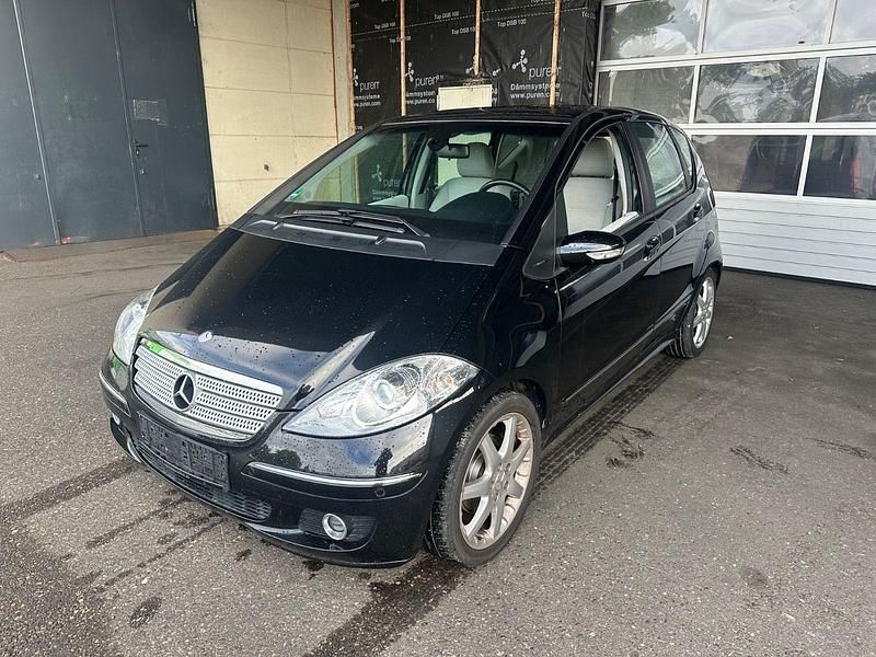 Schwarz Gebraucht 2006 Mercedes A170 Avantgarde Kleinwagen | 2.990 € (Superpreis) - Bild 1/4