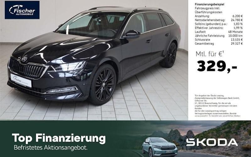 Schwarz Gebraucht 2022 Skoda Superb Style Kombi | 30.980 € (Etwas zu teuer) - Bild 1/4