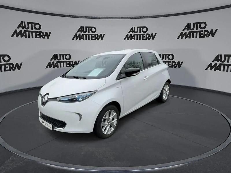 Perlmuttweiss (metallic) Gebraucht 2019 Renault Zoe LIMITED Kleinwagen | 14.950 € - Bild 1/4
