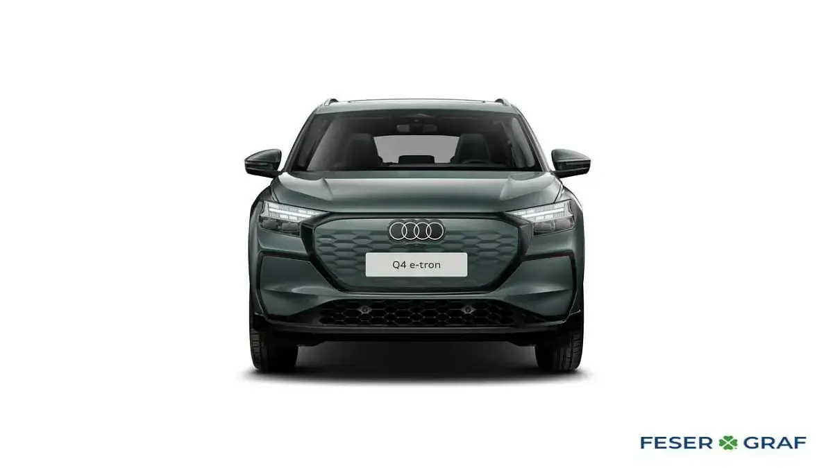 Neu Audi Q4 e-tron Performance 210 kW (286 PS) 2026 Salbeigrün metallic SUV
