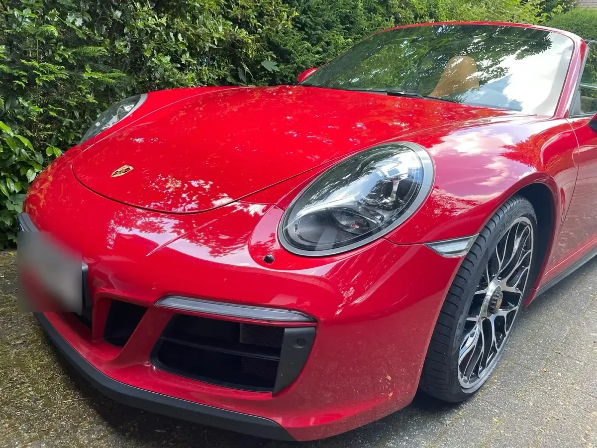 Gebraucht Porsche 991 450 PS (330 kW) 2018 Rot Cabrio