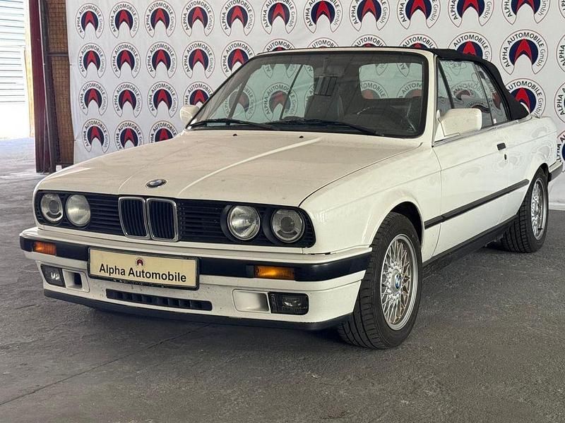 Weiß Gebraucht 1992 BMW 325 Cabriolet Cabrio | 12.990 € - Bild 1/4