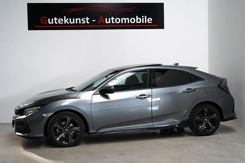 Schwarz Gebraucht 2017 Honda Civic Sport Plus Limousine | 23.900 € (Teuer) - Bild 1/4