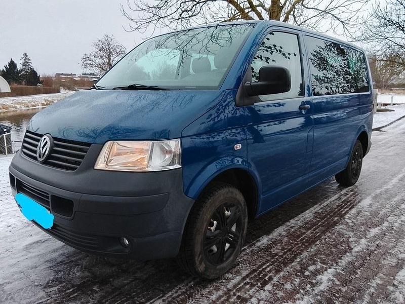 Blau Gebraucht 2008 VW Caravelle Van / Kleinbus | 8.499 € (Guter Preis) - Bild 1/4