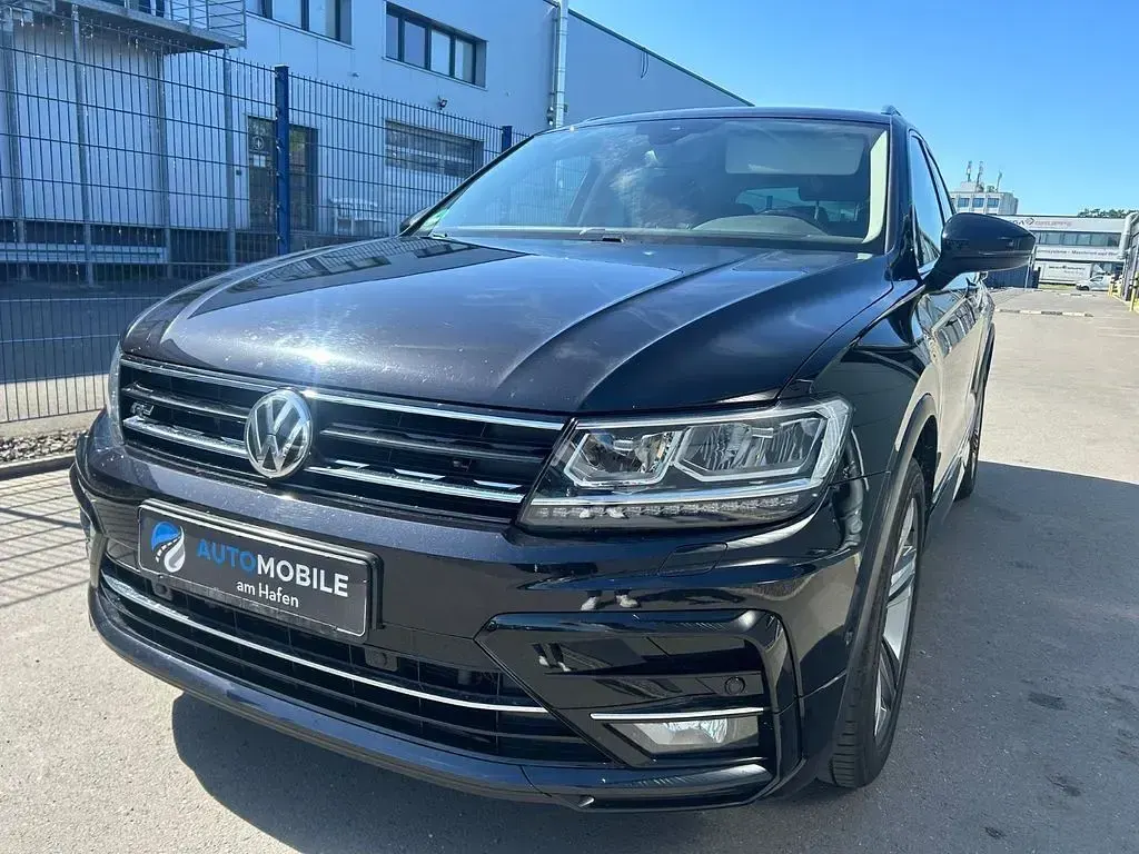 Gebraucht VW Tiguan R-line 190 PS (139 kW) 2018 Schwarz SUV