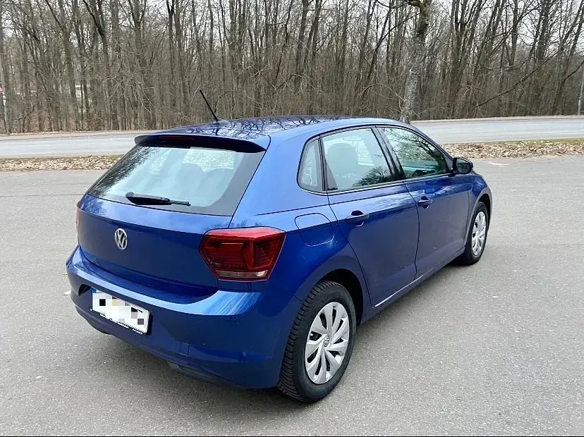 Gebraucht VW Polo 116 PS (85 kW) 2018 Blau Kleinwagen