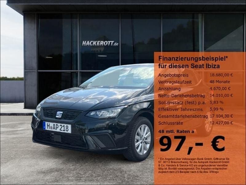 Schwarz Gebraucht 2025 Seat Ibiza Style Limousine | 19.890 € (Etwas zu teuer) - Bild 1/4