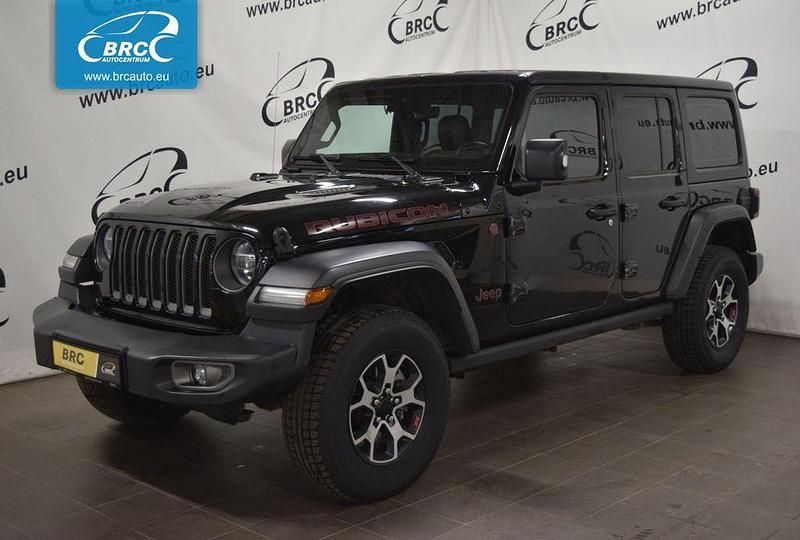 Schwarz Gebraucht 2021 Jeep Wrangler Rubicon SUV | 34.900 € (Superpreis) - Bild 1/4