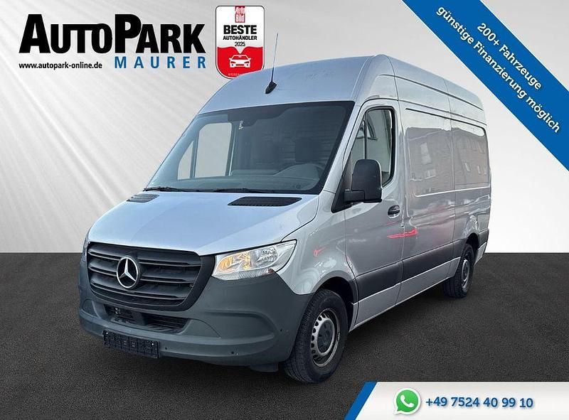 Silber Gebraucht 2021 Mercedes Sprinter Van | 25.998 € (Superpreis) - Bild 1/4