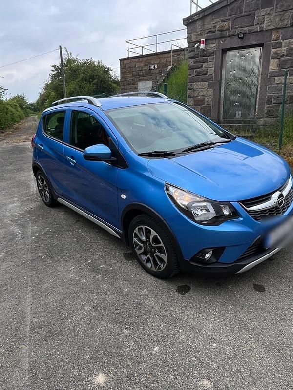 Blau Gebraucht 2018 Opel Karl Kleinwagen | 10.000 € - Bild 1/4