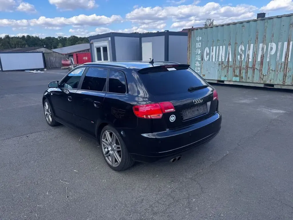 Gebraucht Audi A3 Sportback S-Line 170 PS (125 kW) 2008 Schwarz Kleinwagen