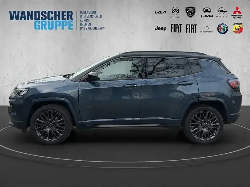 Käytetty Jeep Compass 150 HP (110 kW) 2021 Sininen Katumaasturi